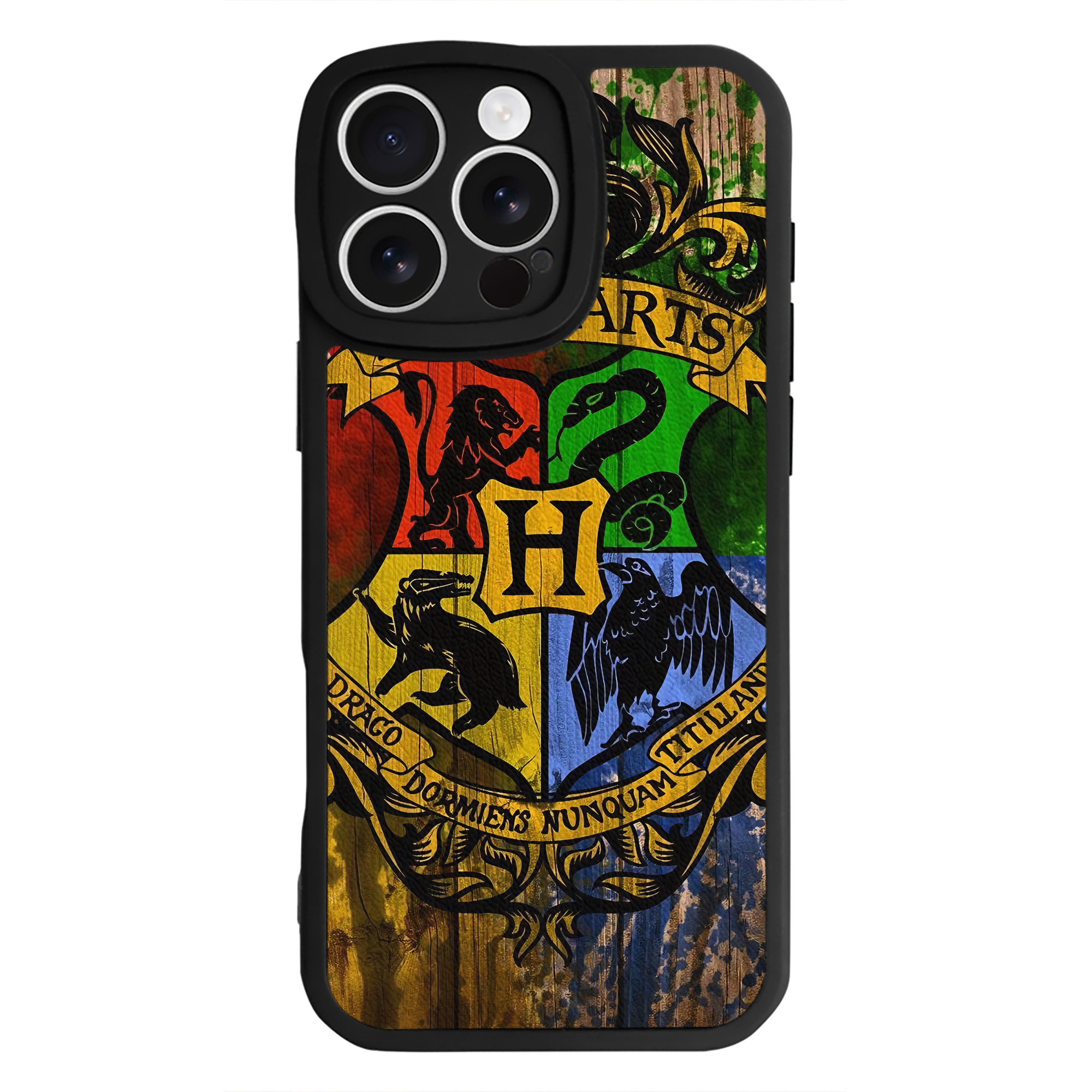 （画像用） Harry Potter ハリー・ポッターシリーズ 【iPhone 16シリーズ対応】シリコンスマホケース（レザー調） 材質：シリコン
